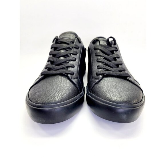 Calvin Klein Reon Lace-Up Sneaker Size 11.5 M Black PU Casual Shoe - Picture 6 of 13